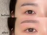 【2回以降はこちら！】眉毛wax＋次世代まつげパーマ＋コーティング付き♪