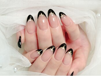 エール アンド ガレンド(ailse&Guarendo)/黒フレンチ