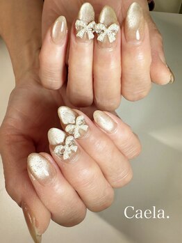 カエラ(Caela)/マグネット×フラッシュネイル