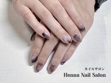 ヘンナコンス(Henna Kongs)/ ブラウンマーブルデザイン