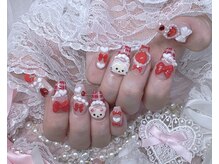 ネイル アリーズ セカンド(nail Allies 2nd)/冬　フリル　チェック　ガーリー