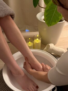 ミュゲ ファーストサロン(Muguet first salon)/フットバス♪