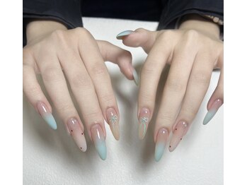 クイーンネイル 新宿(Queen nail)/春シンプル定額デザイン