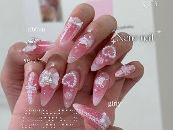 プティ バイ ネネネイル(Petit by Nenenail)/キラキラ映えネイル