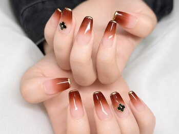 ネイルビジョルノ つくばみどりの店(Nail Begiorno)/グラデーション 長さだしネイル