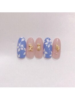 エトワール 大垣店(Etoile)/お花×夏ネイル