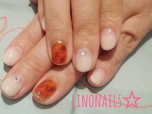 リノネイルズ(linonails)/☆べっ甲ネイル☆