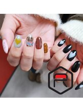 東海最大級ネイルサロン by レディスペネイル 名駅店/アートフリー90分落書きネイル