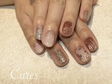 キュアーズ ネイル(CURES NAIL)/ブライダルピンクネイル