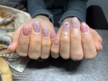 アット(Att)/ドライフラワーネイル