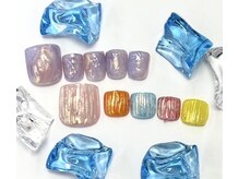 ラヴィネイル 四条烏丸店 メリー(La Vie Nail merry)/2025秋夏フットNEWサンプル