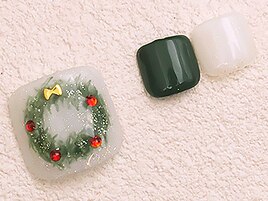 デザインフットネイル　6490円