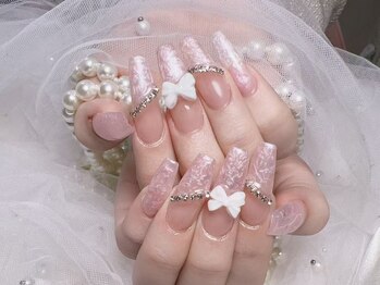 スマイル ネイル 大宮(smile nail)の写真/【大宮駅東口徒歩5分】トレンドのワンホンネイルも♪定額コースデザイン多数◎自爪に優しいパラジェル対応!