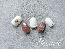 アクイユ ユノトレ 表参道店/2月季節限定6種デザイン￥8480