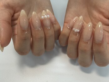 ワンカラーコース＋ストーン追加