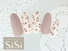 レオパード＆マット仕上げ