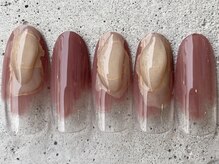 フリークネイル(FREAK Nail)/水彩ベージュクリアピンク ¥6500