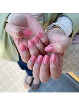 ミントリーフ バイ リート(Mint leaf by Reat)/ちゅるちゅるピーチネイル