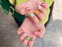 ア―ジュポシェフリル 天神西通り店(age poche Frill)/お花ネイル