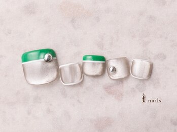 アイネイルズ 横浜EAST店(I-nails)/シルクマグネットフットネイル