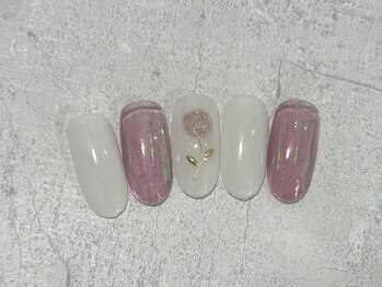 ひまりネイル(ひまりnail)/フラワーネイル/お花ネイル