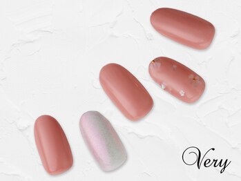 シェルフラワーネイル