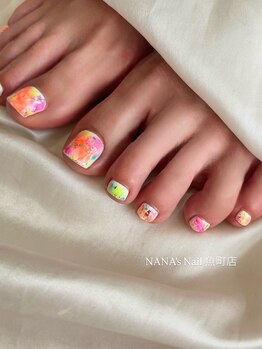 ナナズネイル 魚町店(NANA’sNail)/カラフルフット