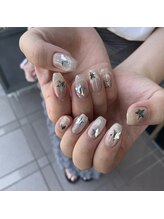 白べぇーっ 本店 湊町店/星ネイル