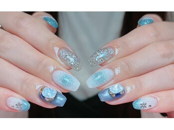 ココネイル 池袋東口店(COCO NAIL)の写真/韓国風ちゅるん系から華やかアートまで◎豊富なカラー＆パーツで毎月ワクワクが止まらない♪