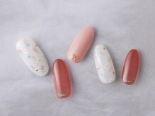 サンミーゴネイル 神戸店(Sunmego Nail)/いちごクリアカラーハンドネイル