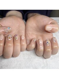 ビジューネイル