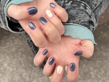 ア―ジュポシェフリル 天神西通り店(age poche Frill)/ワンカラーネイル