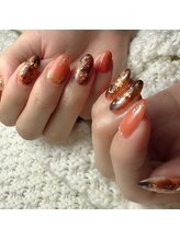 わがままキャット/べっ甲ネイル