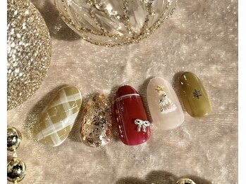 エクラ(eclat)/クリスマスツリー×チェック