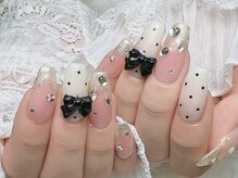 アビス(Abyss)/ワンホンチークドットネイル