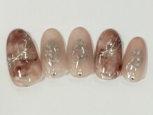 ネイルサロンラポール 江別店/ハンド定額６（ニュアンス）