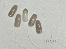 ソアリ(SOARLI)の雰囲気（#トレンドデザイン#ニュアンス#きれいめネイル）