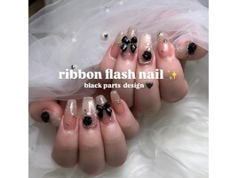 フラッシュリボンネイル