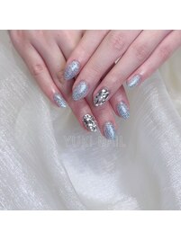 埋め尽くしネイル