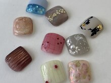 ラクエ(Laque)/フットネイル ホログラム リボン