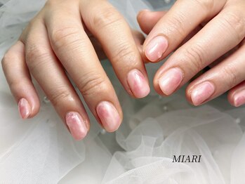 ミアリ(MIARI)/桃ネイル