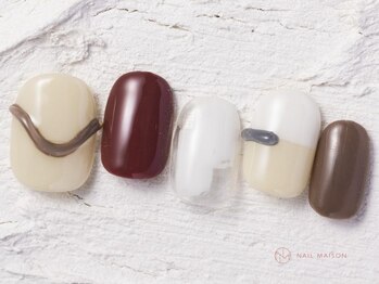 ネイルメゾン 池袋店(NAIL MAISON)/うねうねぷっくり¥10550