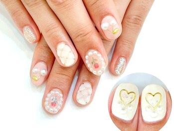 ネイルコレクション ピンク(Nail Collection Pink)/ジェル定額¥9990★キルティング