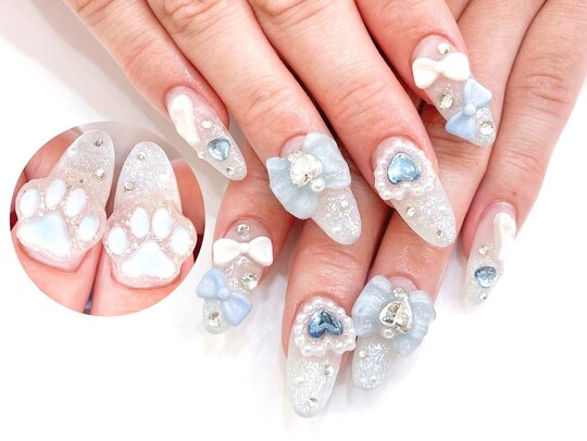 2025年冬】肉球のネイルデザイン集｜人気順｜ホットペッパービューティー 