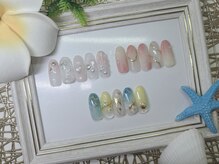 ティーエヌ 本厚木店/夏ネイル☆7500円【8250円税込】