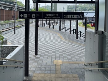 リココ(re.coco)/【道案内】JR東郷駅 宗像大社口