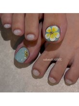 サロンズ ラビット(salonsRABBIT.)/2デザイン フットネイル