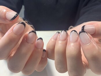 クレア 渋谷神泉店(Crea)/ベースワンカラーフレンチ