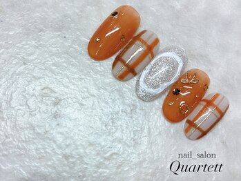 【チェック×ぷっくり×リボン】