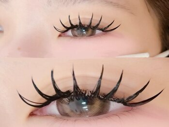 eyelash salon Re【まつげパーマ/バインドロック/マツエク】の写真/目元に華やかさをプラスしたいなら、「Re」へ！モチの良さも抜群なので、長く楽しめるのが嬉しいポイント♪